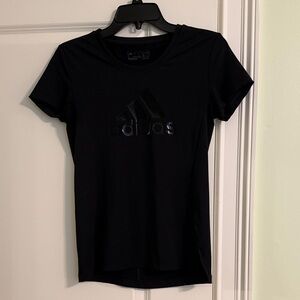 Adidas Women's Black Short Sleeve Tee